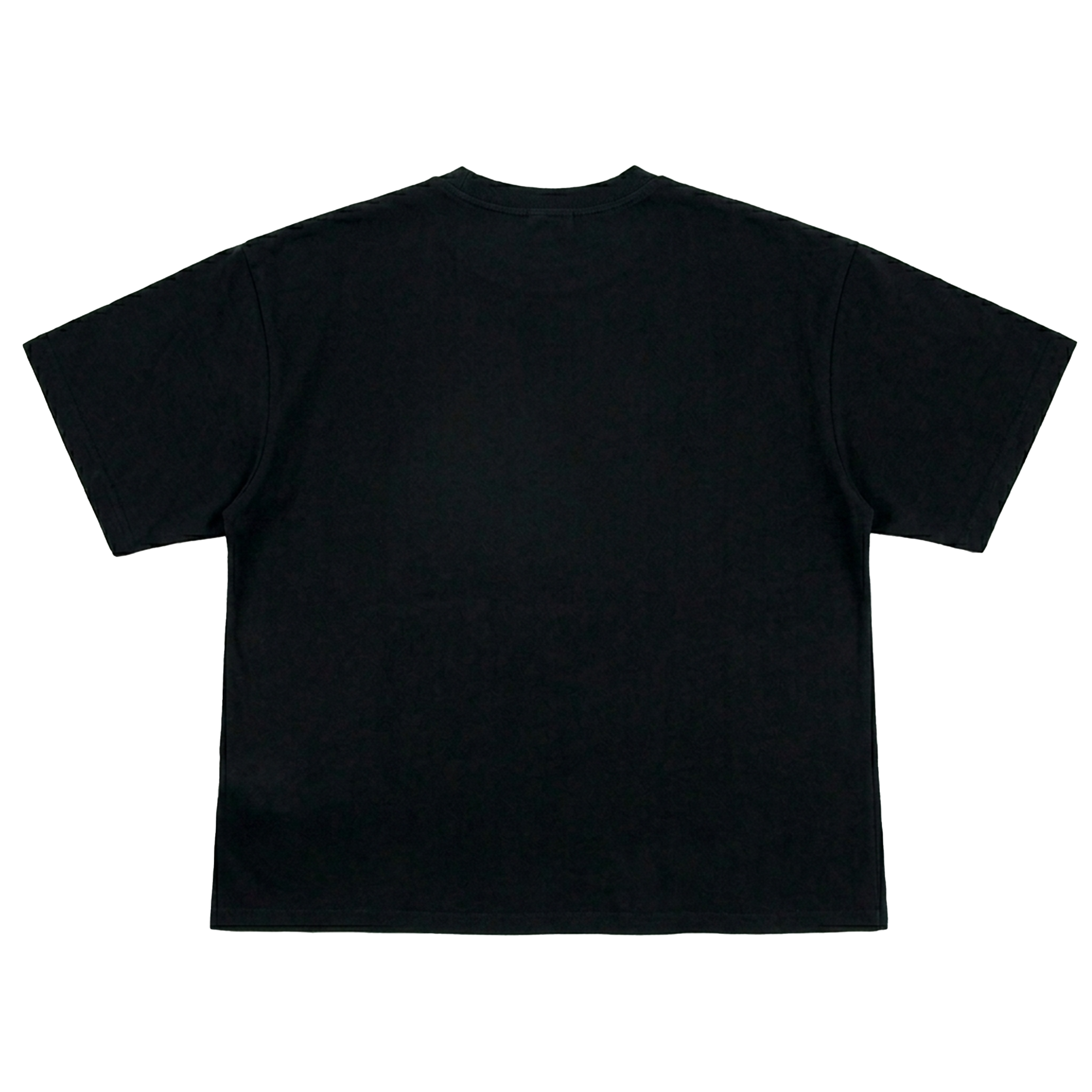T-shirt noir de dos