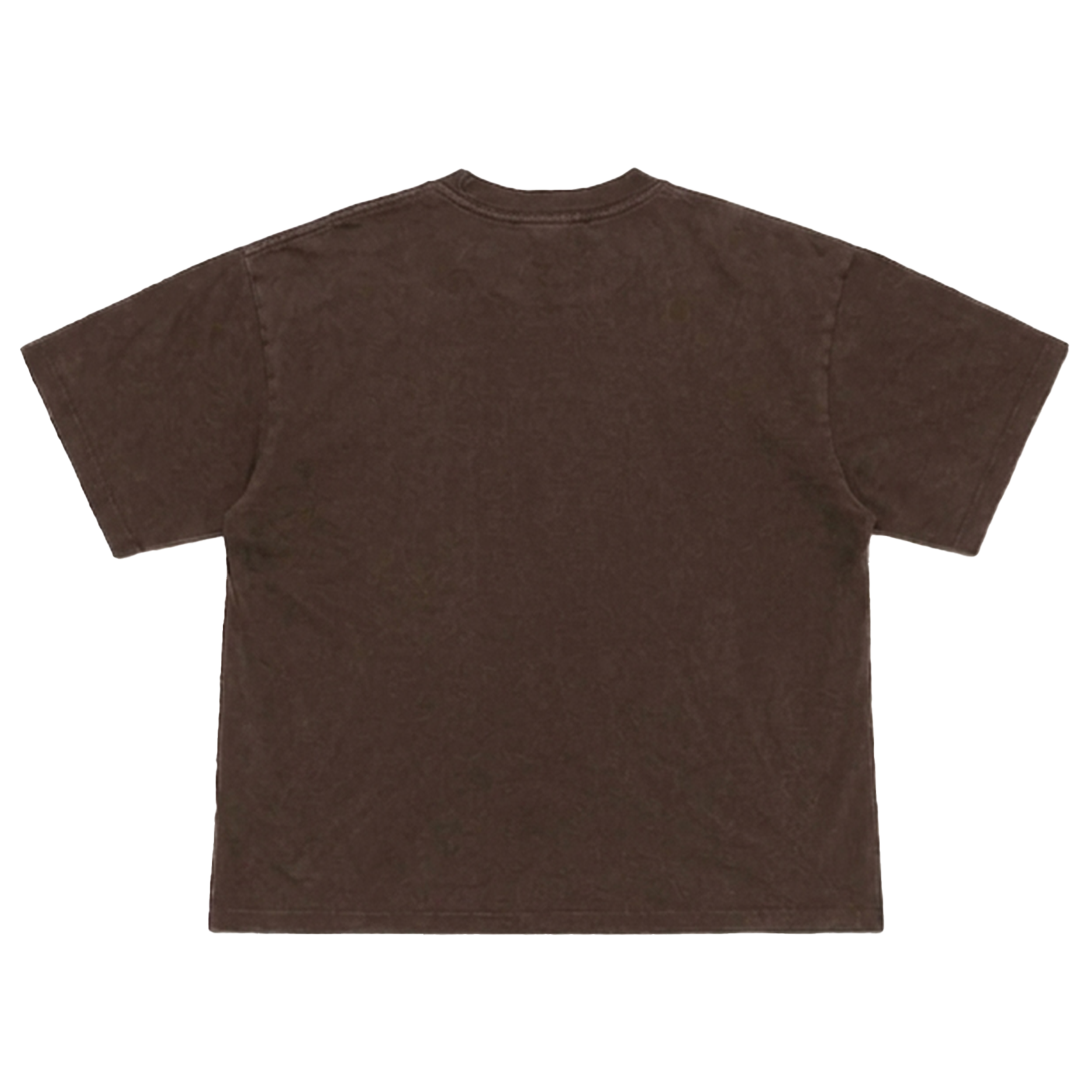 T-shirt marron de dos