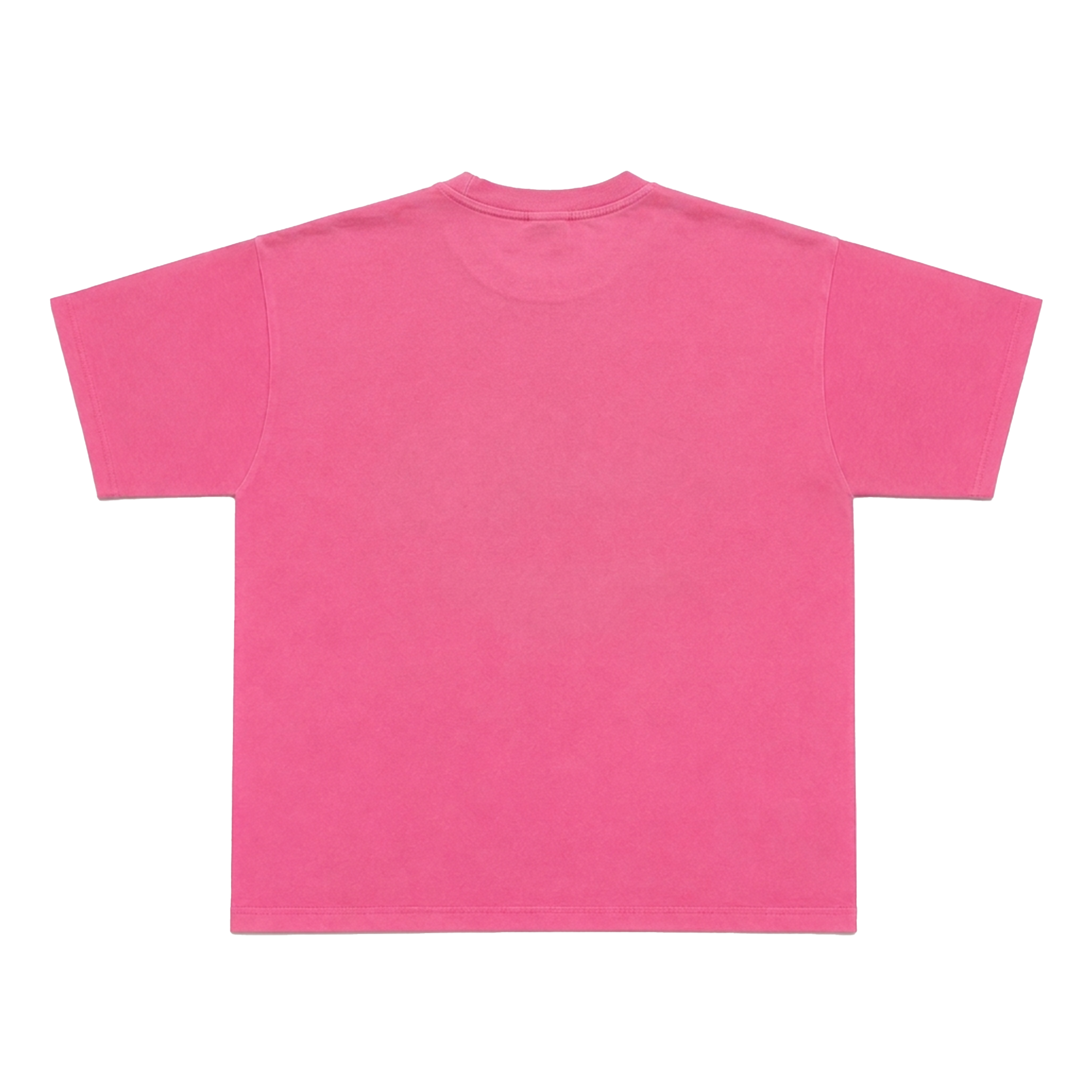T-shirt rose de dos